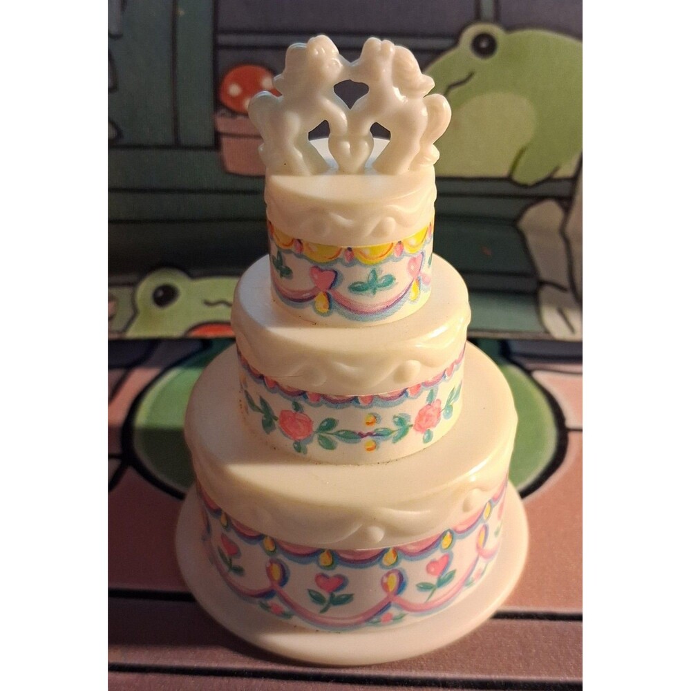 Vintage Hasbro Pony Bride Wedding Cake Figure